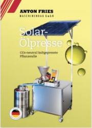 Solar Oilpress